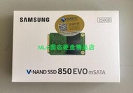 Samsung/三星850 EVO 120g 250g 500g msata固態硬盤2242 SSD
