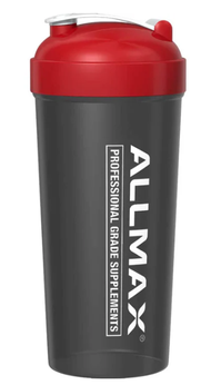 ALLMAX Shaker Bottle (700ml) - Leak-Proof Shaker BPA-FREE Bottle with Vortex Mixer