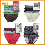 MMB_[ 3HELAI = 1 BOX ] ( HARGA BORONG ) RENOMA MEN BRIEF UNDERWEAR SELUAR DALAM SEGI TIGA LELAKI)801