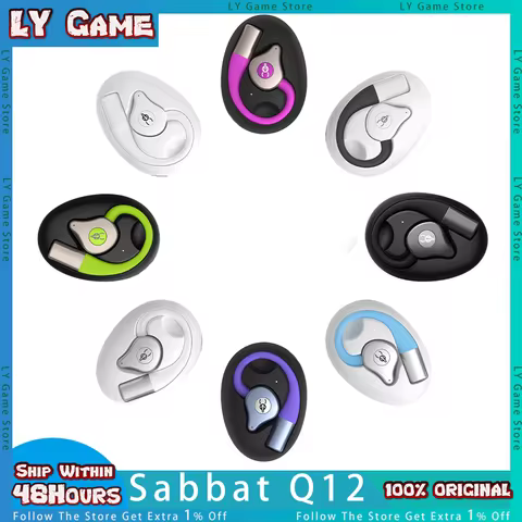 Sabbat Q12 Wireless Bluetooth Headset High Sound Quality Ear Hook Sports Earphones Customized Reduce
