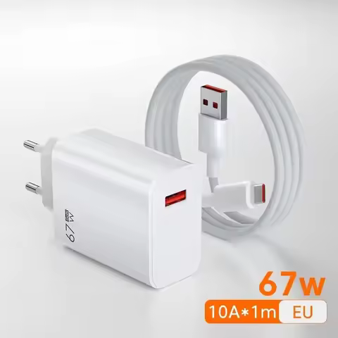 PD 67W USB Charger USB Type C Fast Charging Mobile Phone Adapters For iPhone Xiaomi Huawei Samsung Q