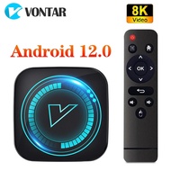 VONTAR TV Box Android 12 Allwinner H618 Quad Core Cortex A53 Support 8K Video 4K BT Wifi Google Voice Media player Set top box TV Receivers