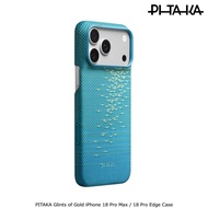PITAKA Glints of Gold iPhone 18 Pro Max / 18 Pro Edge Case