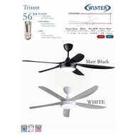 ELMARK TRITON CEILING FAN 56'' DC MOTOR WITH LED LIGHT 3COLOUR