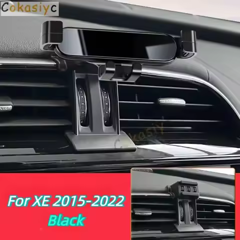 Car Mobile Phone Holder For Jaguar XE 2016 2022 - 2015 Mounts Bracket Stand Rotatable Support Access