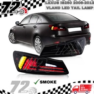 Vland Lexus IS250 2006-2012 LED Tail Lamp (RED/SMOKE)