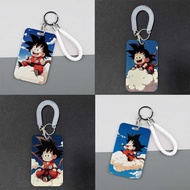 Cartoon ID card protector sleeve, Dragon Ball series card sleeve, portable proximity card sleeve, bu