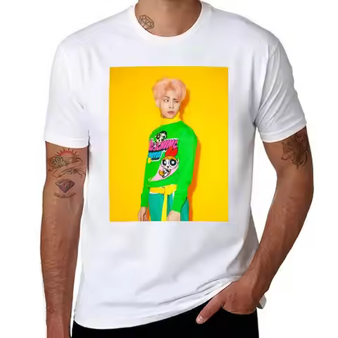 SHINee JONGHYUN SHE IS T-Shirt Sports Casual Short Sleeve Cotton Tee