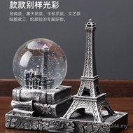 PUEY Eiffel Eiffel Eiffel Tower Wine Cabinet Retro Buck Decoration Home Cuban Paris Small Jewelry Cr