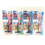 JORDAN Step 3 + 75g toothpaste + toothbrush (6-9 years)