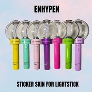 STICKER SKIN LIGHTSTICK ENHYPEN STICKER SKIN SAJA Berkualitas