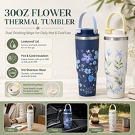 30oz 900ML Tumbler Bottle with Straw Aesthetic Tumbler Botol Tahan Sejuk Tumbler Stainless Steel Bot