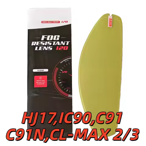 HJ17 Anti Fog Film for HJC CL-MAX 2, IS-MAX BT, SY-MAX 3, IS-MAX 2, CL-MAX 3, C90, C91, C91N Motorcy