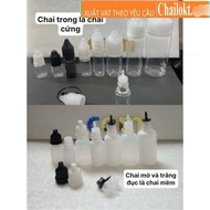 (set of 10) Tattoo ink essential oil bottles 5ml 10ml 15ml 20ml 30ml 50ml 100ml cosmetic bottles, ju