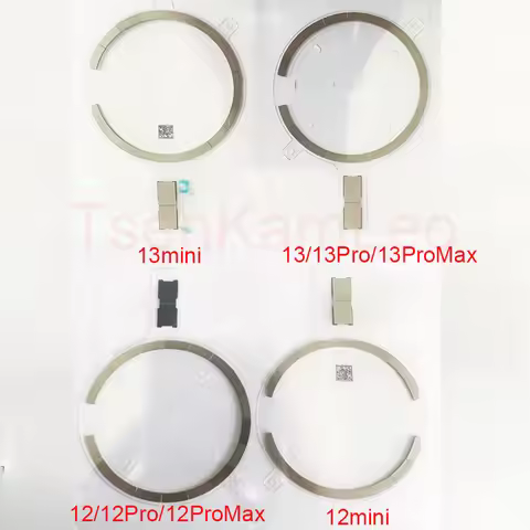 TsenKamLeo Original Back Housing Glass Magnatic For iPhone 12 13 Pro Max 13Mini Ring Magnets For Mag