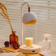 【MIT實木香氛融蠟燈-錵Hana】-白 遙控安全定時