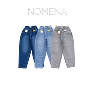 NomenaKids 9128-30 Premium Fashion Girls' Barrel Jeans