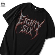 Latest eighty six t-shirt, simple elegant, 100% cotton 24s