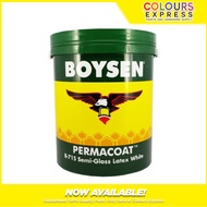 Boysen Semi Gloss and Gloss Latex White.