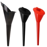CH*【READY STOCK】 Multi-Function Auto Engine Oil Petrol Change Funnel Long Stem Plastic Funnel for Car Motorcycle ATV Boa