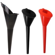 CH*【READY STOCK】 Multi-Function Auto Engine Oil Petrol Change Funnel Long Stem Plastic Funnel for Ca