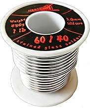 60/40 solder for stained glass，stained glass solder，60/40 solder，solid core，3mm (1/8") Dia，needs to 