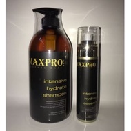 Maxpro Hydrate Shampoo 1000ml + Hydrate Essence 120ml