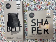 六甲村束腹帶＆骨盆束臀帶Mammy Village Abdominal Belt & Hip Shaper (L & XL)