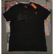 Street Wear Super Dry superdry Men's T-Shirt Casual Loose Half-Sleeve Retro Print