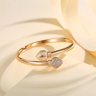 Lanme Jewelry Women's Titanium Anti-Rust Gold Bracelet Fashion Accessories Korean Style Bracelet Y57