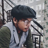 Tomshelby Newsboy Cap Wool Black Series