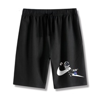 M-7XL Men's Clothing Short Pants Men Shorts Ready Stock Plus Size Loose Black Boy Drawstring Shorts 