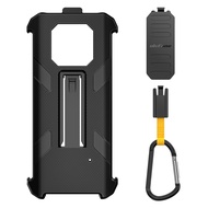 Cho ulefone armor 22 Ulefone kẹp sau vỏ điện thoại với Carabiner (Đen)