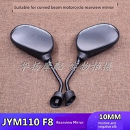side mirror motorcycle Sesuai untuk motosikal Yamaha JYM110 F8 E8 JS110-B/9C Lingya Lingying cermin 