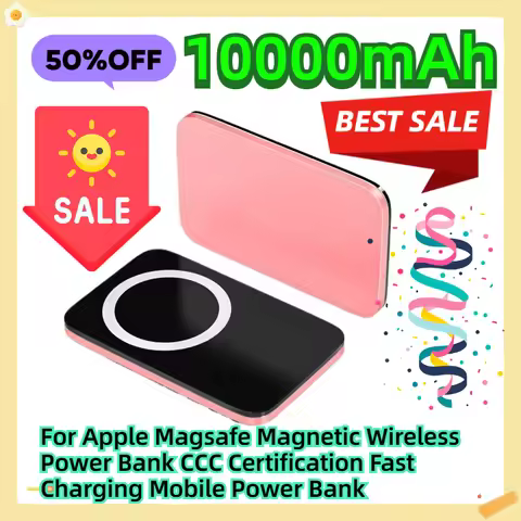 For Apple Magsafe Magnetic Wireless Power Bank CCC Certification Fast Charging Mobile Power Bank