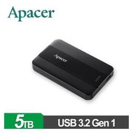 Apacer宇瞻 AC237 5TB(雅典黑) 2 . 5吋行動硬碟