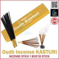 Oodh Kasturi INCENSE STICK 1 Box X 20 STICK