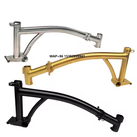 Aceoffix All-Titanium GR9 Frame Lightweight Design for Brompton Pline Cline Bicycles
