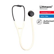 Littmann stethoscope Alabaster Tube (new Satin material), Black Matte finish chestpiece, Cardiology 