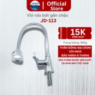Sink faucet, sink faucet, sink faucet, chrome-plated copper faucet, JD-113 JODO Vietnam