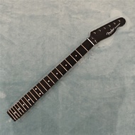Maple Electric Guitar Neck Replacement 22 Fret TL style Maple Fretboard White Dot Inlay Black Glossy