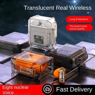 新品X3透明觸控耳機創新超長續航降噪華強北無線藍牙tws耳機新款 New product X3 transparent touch headset innovation ultra-long batt