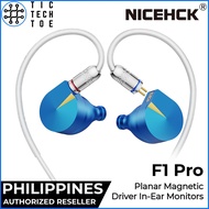 NiceHCK F1 Pro Planar Driver Aluminum Alloy Shell Detachable Braided Cable In-Ear Monitor Earphones