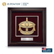 (JS Pewter) Corporate VIP Frame 16"x16" Gold Plated PEWTER | High Quality Gift Box | Wau Bulan | Pre