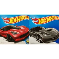 Hot Wheels Corvette C7 Z06 & 2014 Corvette Stingray