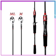 【NYA】1.8M/2.1M【6-30g/5-15lb】M/ML 2 tip All waters universal type Carbon Fiber Fishing Rod Spinning/C