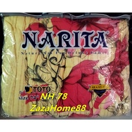 Toto NARITA -(1) Selimut Tebal Blanket Comforter King Size 74 X 90