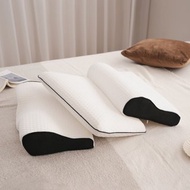 針織緹花釋壓記憶枕(三款任選)人體工學 經典款/蝶型款/麵包款