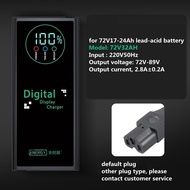 48V 12AH / 48V 20AH /  60V 20AH / 72V 20AH ที่ชาร์จรถไฟฟ้า ที่ชาร์จแบต เครื่องชาร์จ จักรยานไฟฟ้า รถจ