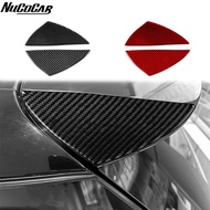 For Benz GLE GLS W166 2016-2019 Carbon Fiber Rear Spoiler Tail Fin Both Sides Panel Car Accessories 